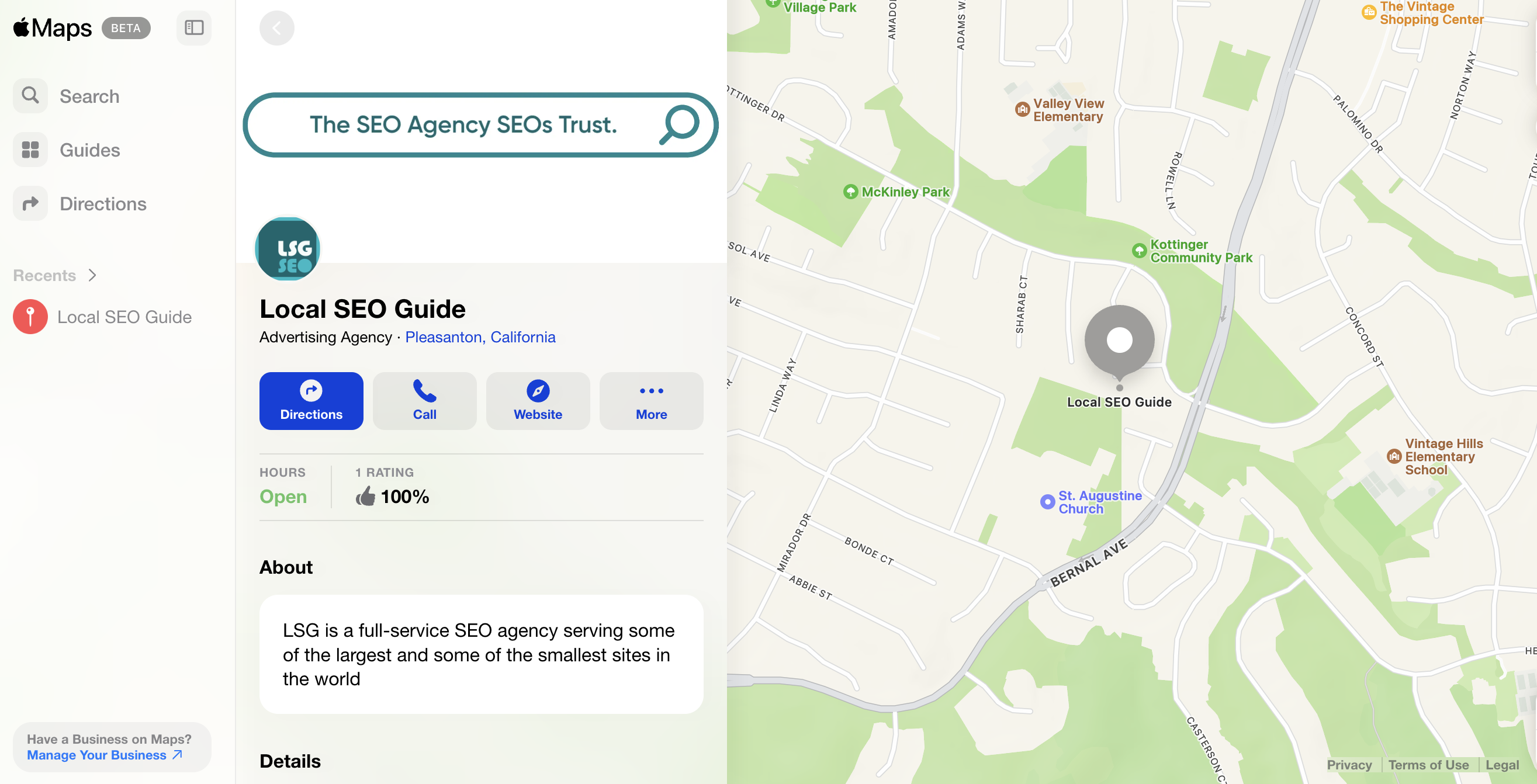 Local SEO Guide on Apple Maps